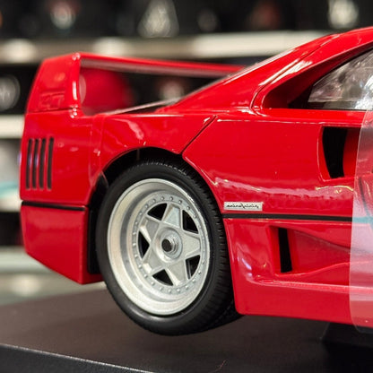 1:18 Ferrari F40 1987 Red Diecast Model Car Supercar | New