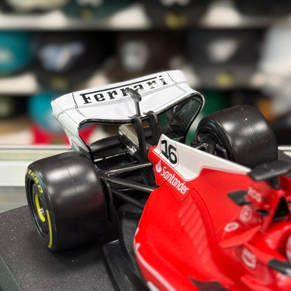 Bburago Ferrari Formula 1 'Charles Leclerc - Las Vegas GP' 1/18 Scale Model F1 Car | New - Product Image