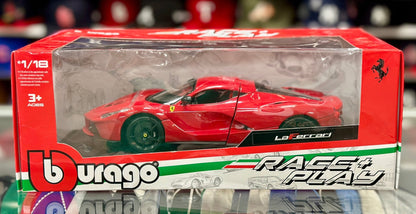 Bburago Ferrari LaFerrari Red 1/18 Scale Diecast Model Car | New - Product Image