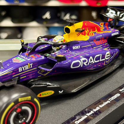 Bburago Red Bull Formula 1 F1 'Max Verstappen - Las Vegas GP' 1/18 Scale Model F1 Car | New - Product Image