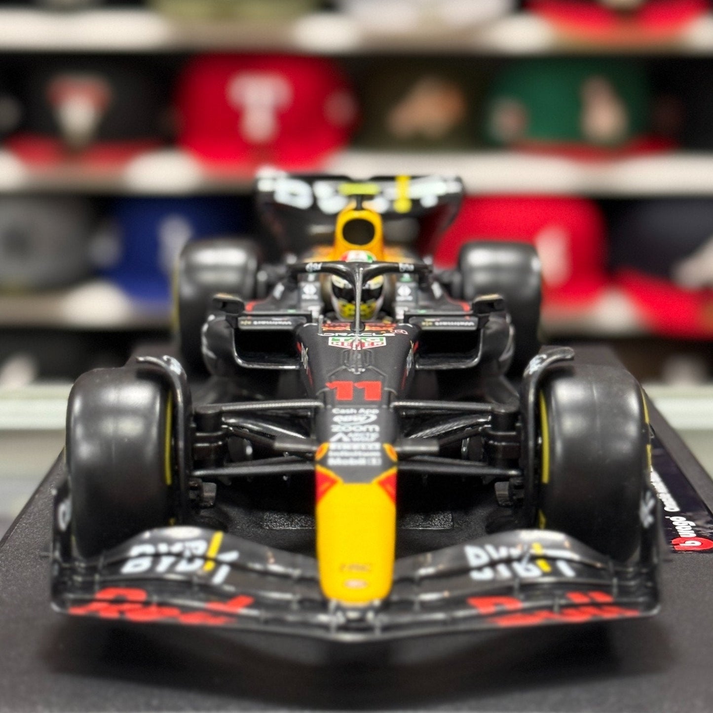 Bburago Red Bull Formula 1 F1 'Sergio Perez - Abu Dhabi GP' 1/18 Scale Model F1 Car | New - Product Image