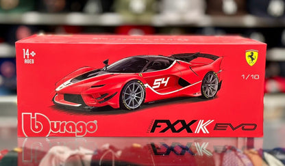 Bburago Signature Ferrari FXXK Evo '#54 Michael Luzich' 1/18 Scale Diecast Model Car | New - Product Image
