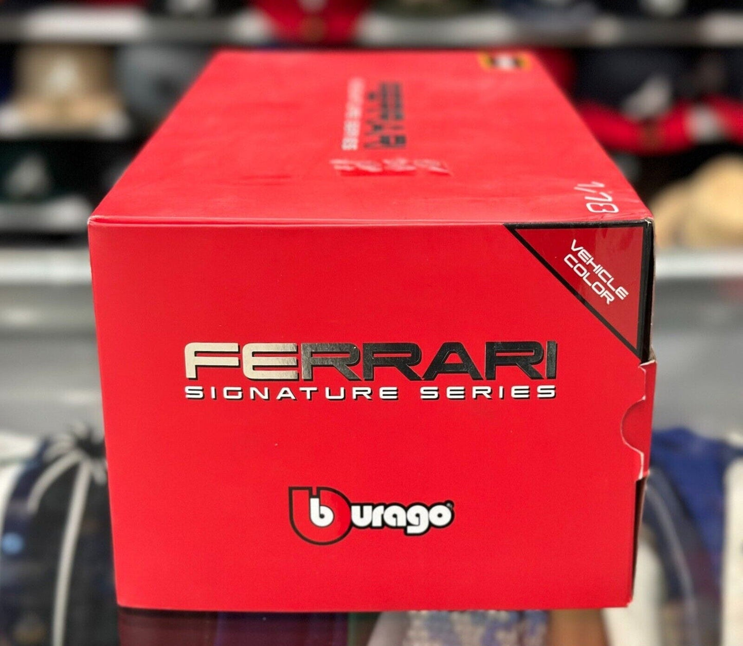 Bburago Signature Ferrari Monza SP1 Red 1/18 Scale Diecast Model Car | New - Product Image