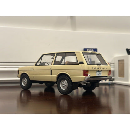 BOS 1970 Land Rover Range Rover 'Suffix-A' Beige Best of Show 1/18 Scale Diecast Model Car | Limited Edition - Product Image