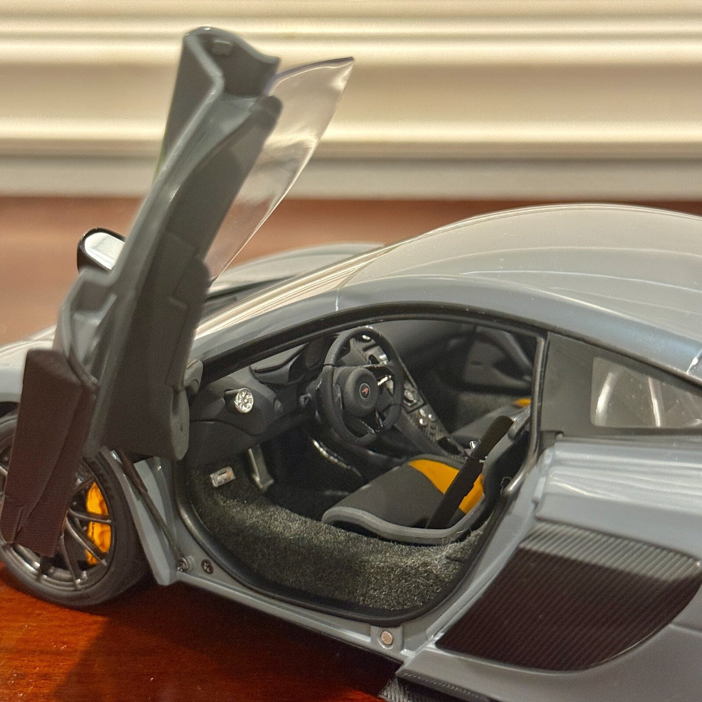 AUTOart 1/18 Mclaren 675LT Chicane Grey Diecast Model Car | In Box