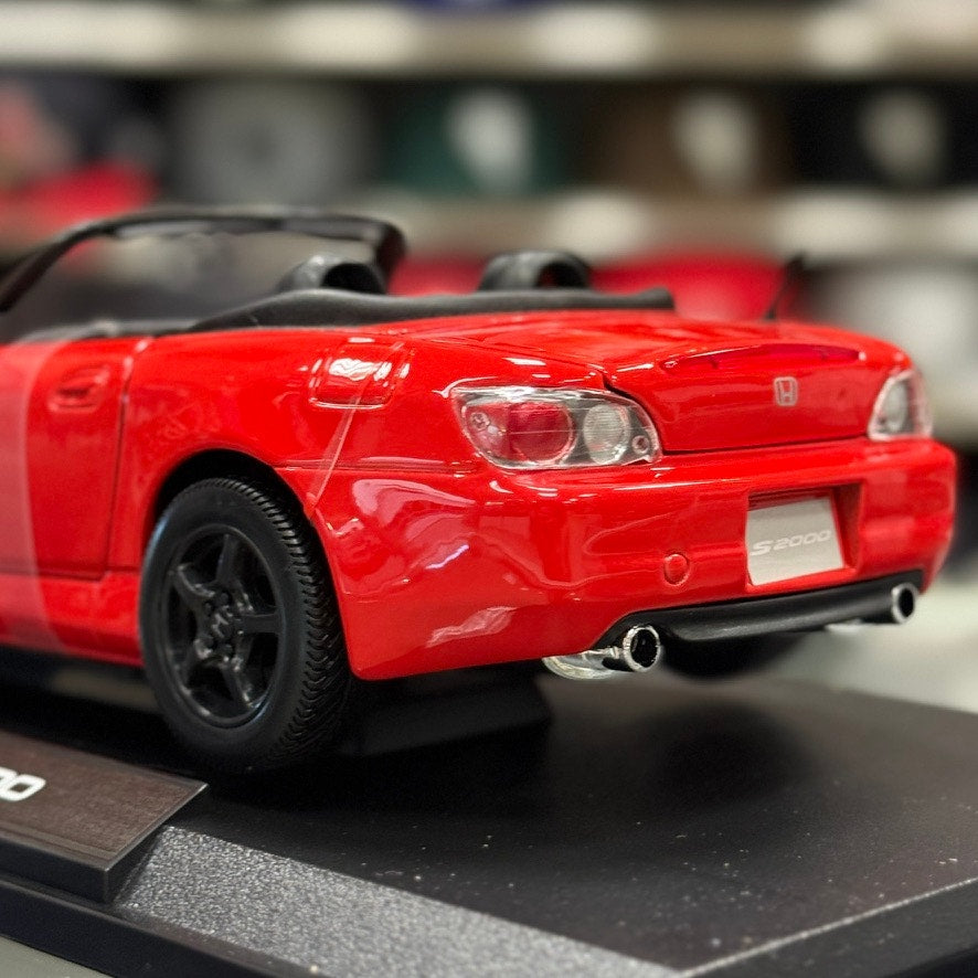 1:18 Honda S2000 Red Roadster Diecast Model Car Convertible | New