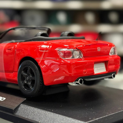 1:18 Honda S2000 Red Roadster Diecast Model Car Convertible | New