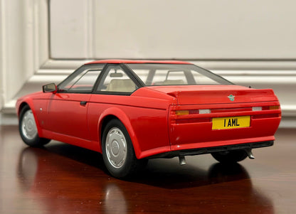 Cult Models Aston Martin Vantage Zagato Red 1/18 Scale Resin Model Car - Product Image