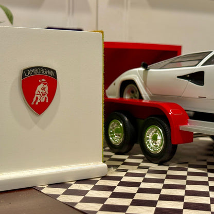 Vintage Lamborghini Enamel Pin From Lamborghini Dealer in Japan | Comes with backing