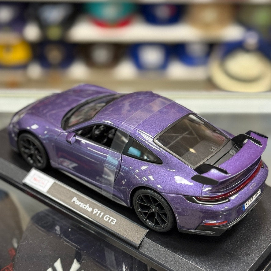 Maisto 1:18 Porsche 911 GT3 992 Frozen Berry Purple Diecast Model Car | New