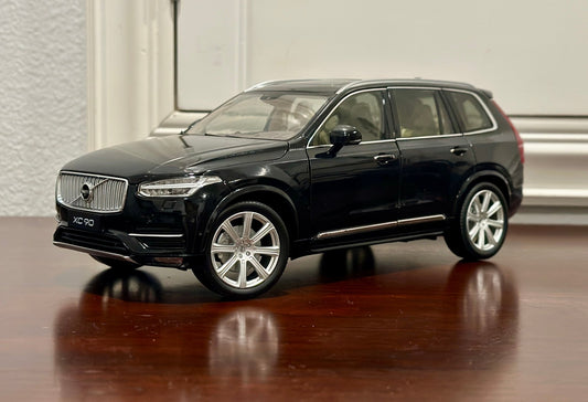 Dealer Edition Volvo XC90 Black 1/18 Scale Resin Model Car - Product Image