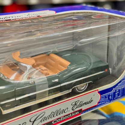 1/18 1973 Cadillac Eldorado Open Top Green/Tan Anson Classics | New | Rare