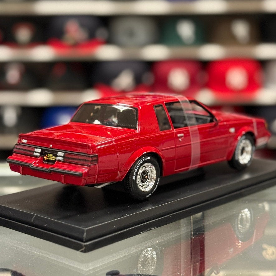 1:18 1987 Buick Grand National Red Diecast Model Car Turbo Regal | New