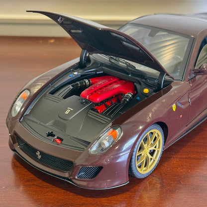 1/18 Ferrari 599 GTO Michael Mann Purple/Gold Hot Wheels Elite | Limited Edition