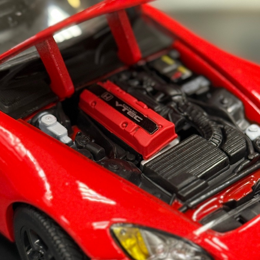 1:18 Honda S2000 Red Roadster Diecast Model Car Convertible | New