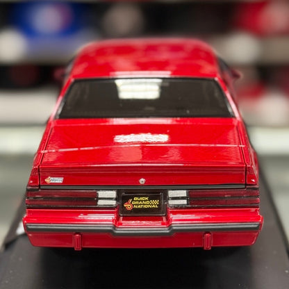 1:18 1987 Buick Grand National Red Diecast Model Car Turbo Regal | New