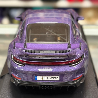 Maisto 1:18 Porsche 911 GT3 992 Frozen Berry Purple Diecast Model Car | New