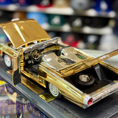 1/18 1963 Ford Thunderbird Convertible Anson Metal Series American Golden | Read