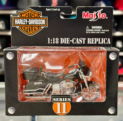 Harley Davidson Maisto Two-Wheeler 1/18 Scale Diecast Model Motorcycle - Product Image