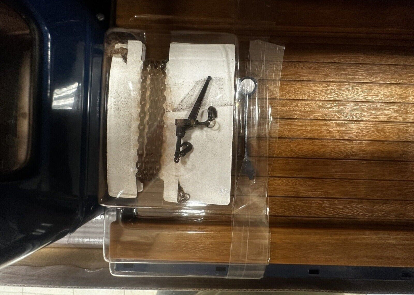 Highway 61 1941 GMC Flatbed Truck Blue 1/16 Scale Diecast Model Car | New - Product Image