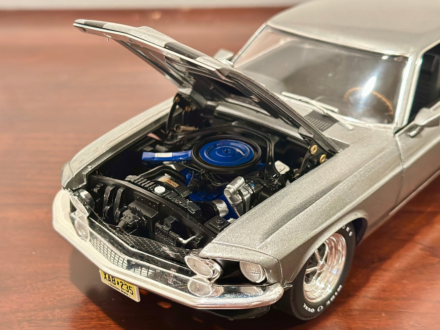 Highway 61 1969 Ford Mustang Boss 429 'John Wick Movie Car' 1/18 Scale Diecast Model Car - Product Image