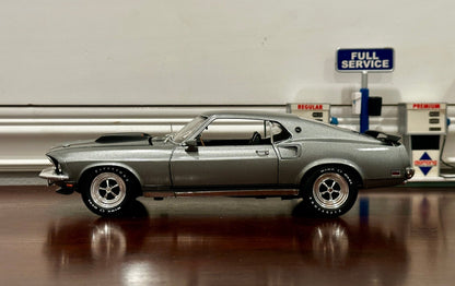 Highway 61 1969 Ford Mustang Boss 429 'John Wick Movie Car' 1/18 Scale Diecast Model Car - Product Image