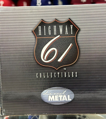 Highway 61 Chevy Chevrolet Pumper Firetruck Red 1/16 Scale Diecast Model Car | New - Product Image