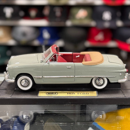 Hobby Class 1949 Ford Grey/Red Mira Carmania 1/18 Scale Diecast Model Car | New - Product Image
