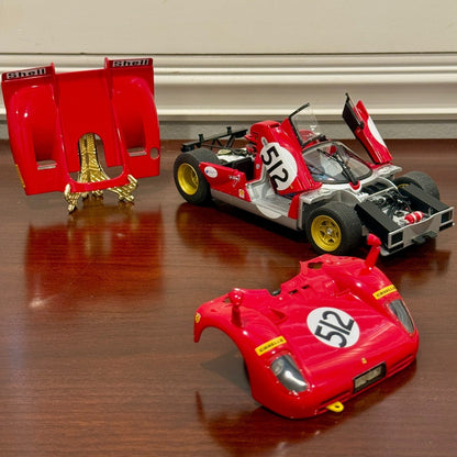 Hot Wheels Elite 1970 Ferrari 512S 'Nick Mason Pink Floyd' 1/18 Scale Diecast Model Car | Limited Edition - Product Image