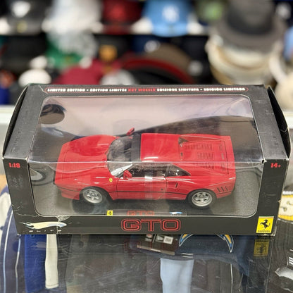 Hot Wheels Elite Ferrari 288 GTO Red 1/18 Scale Diecast Model Car | new - Product Image