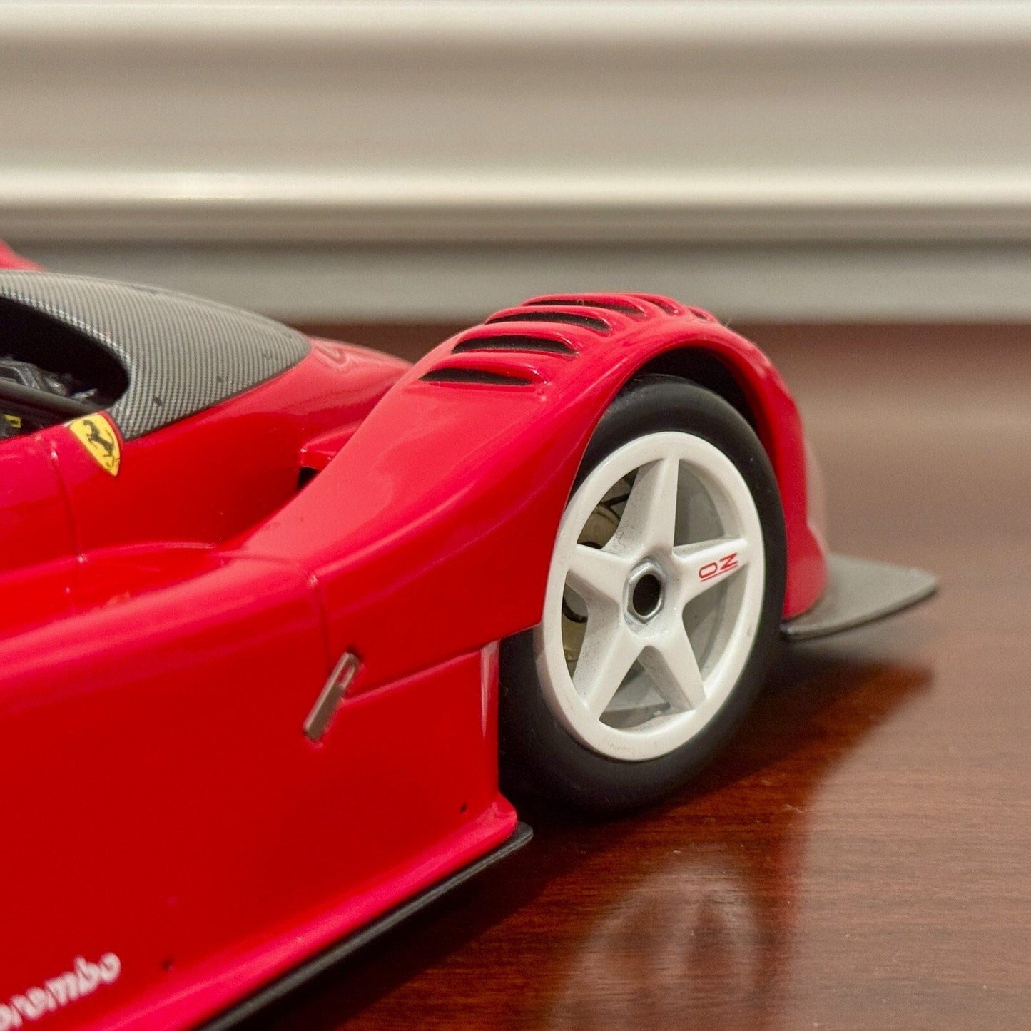Hot Wheels Elite Ferrari F333 SP 'Special Project' Red 1/18 Scale Diecast Model Car | Limited Edition - Product Image