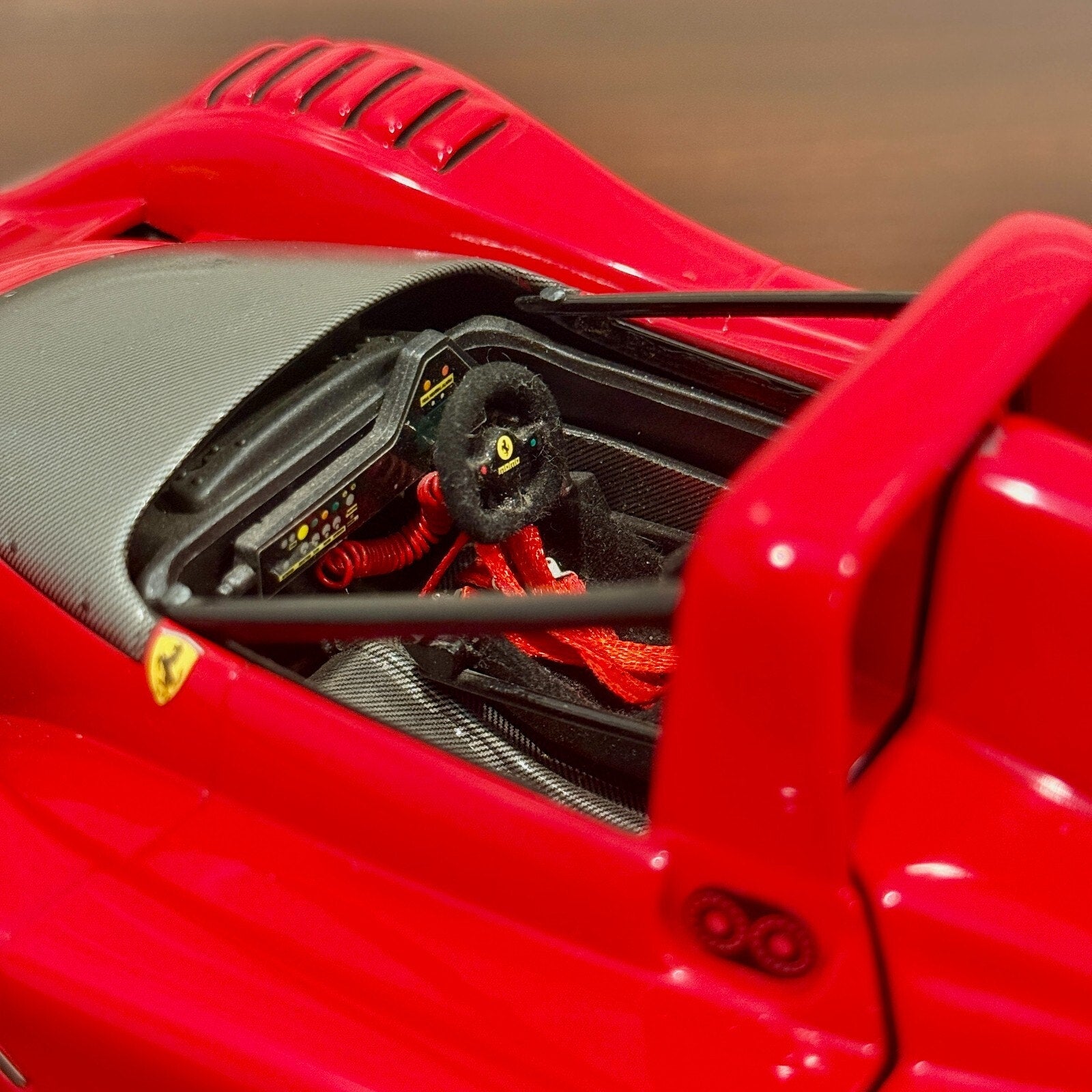 Hot Wheels Elite Ferrari F333 SP 'Special Project' Red 1/18 Scale Diecast Model Car | Limited Edition - Product Image