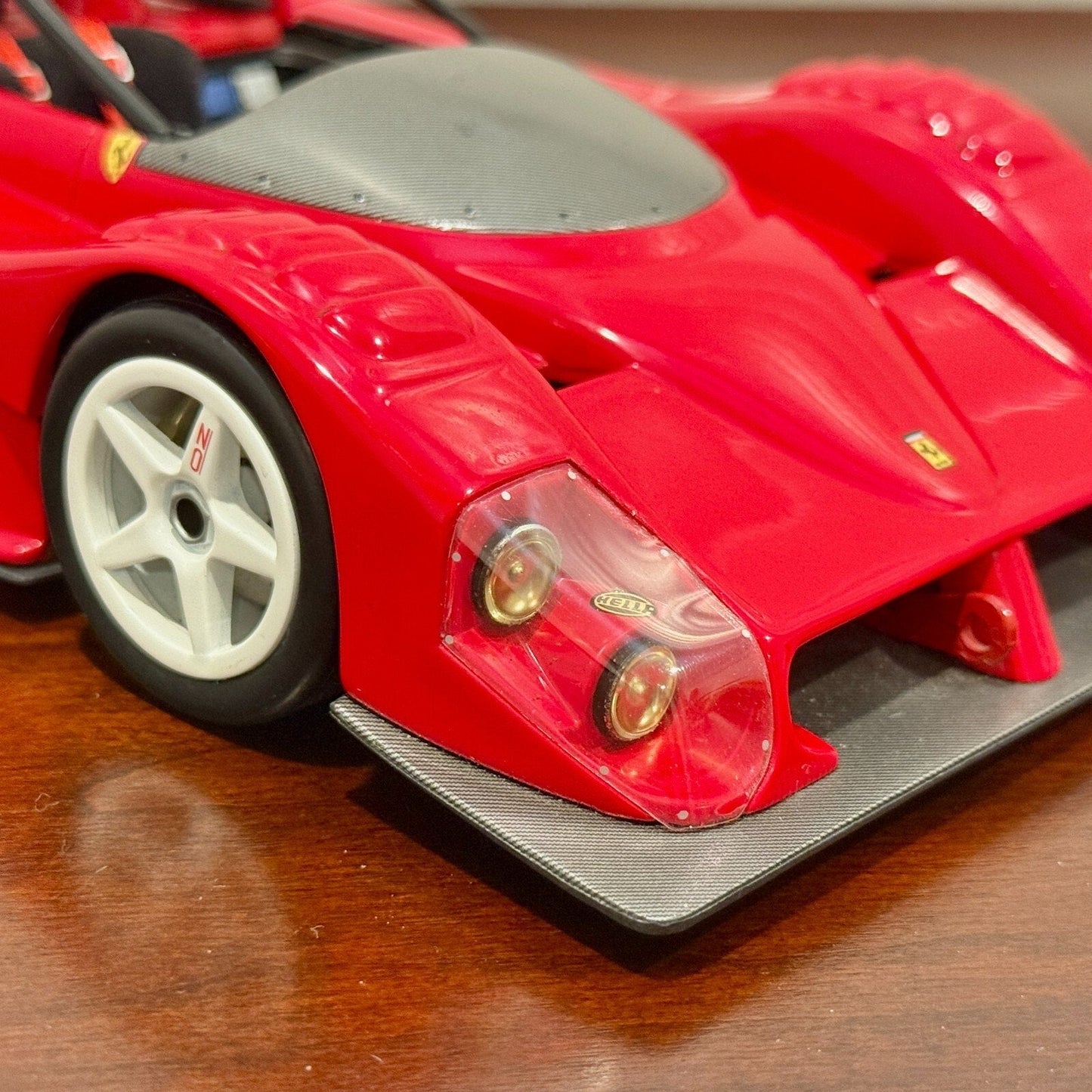 Hot Wheels Elite Ferrari F333 SP 'Special Project' Red 1/18 Scale Diecast Model Car | Limited Edition - Product Image