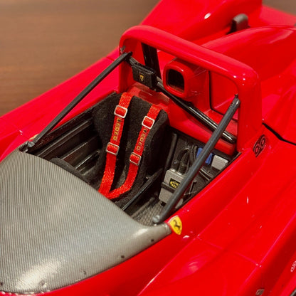 Hot Wheels Elite Ferrari F333 SP 'Special Project' Red 1/18 Scale Diecast Model Car | Limited Edition - Product Image