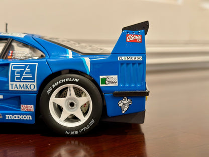 Hot Wheels Elite Ferrari F40 Competizione 'Pilot Edition' 1/18 Scale Diecast Model Car | Limited Edition - Product Image