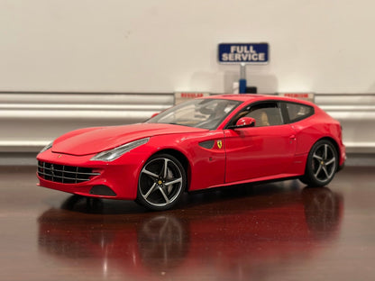 Hot Wheels Elite Ferrari FF Red 1/18 Scale Diecast Model Car | Limited Edition - Product Image