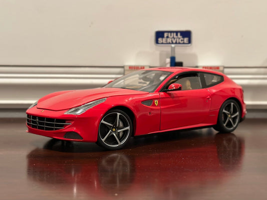 Hot Wheels Elite Ferrari FF Red 1/18 Scale Diecast Model Car | Limited Edition - Product Image