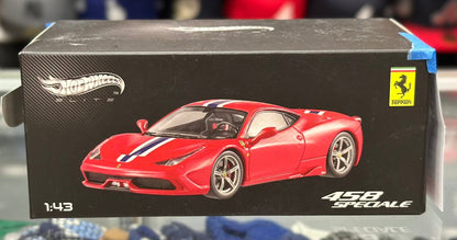 Hot Wheels Elite Ferrari Speciale 'NART' Red 1/43 Scale Diecast Model Car | New - Product Image