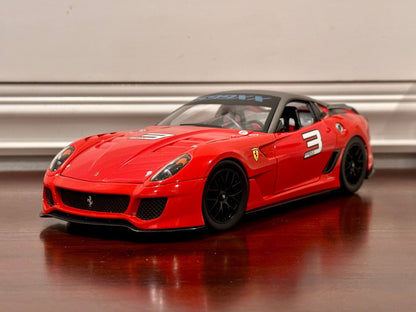 Hot Wheels Ferrari 599 GTO XX 1/18 Scale Diecast Model Car - Product Image
