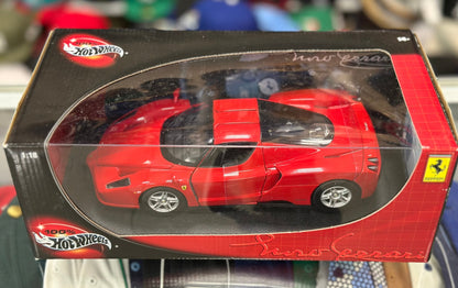 Hot Wheels Ferrari Enzo Red 1/18 Scale Diecast Model Car | New - Product Image