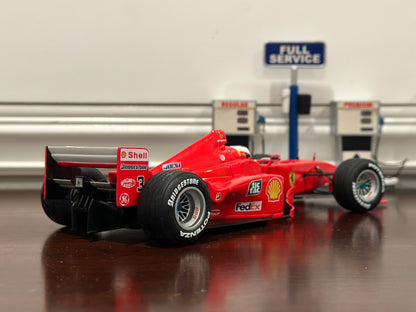 Hot Wheels Ferrari F1 'Michael Schumacher' 1/18 Scale Diecast Model F1 Car - Product Image