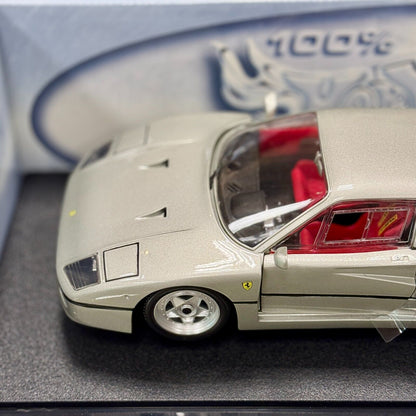 Hot Wheels Ferrari F40 Silver 'Only 20 Made' 1/18 Scale Diecast Model Car | Box May Vary - Product Image