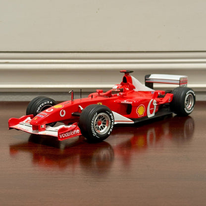 Hot Wheels Ferrari Formula One 'F2002 Michael Schumacher French GP' 1/18 Scale Diecast Model F1 Car - Product Image