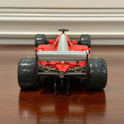 Hot Wheels Ferrari Formula One 'F2003-GA After Race Wet Wheels Michael Schumacher' 1/18 Scale Diecast Model F1 Car - Product Image