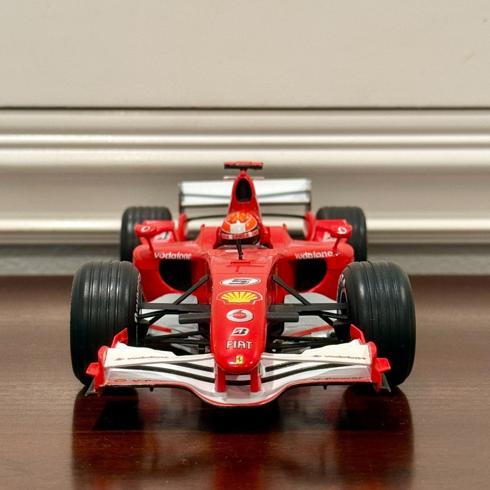 Hot Wheels Ferrari Formula One 'Michael Schumacher F248F1 World Champion' 1/18 Scale Diecast Model F1 Car - Product Image