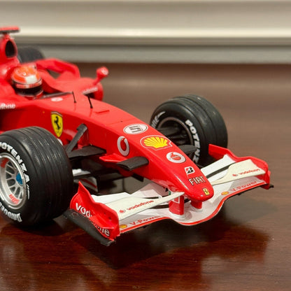 Hot Wheels Ferrari Formula One 'Michael Schumacher F248F1 World Champion' 1/18 Scale Diecast Model F1 Car - Product Image