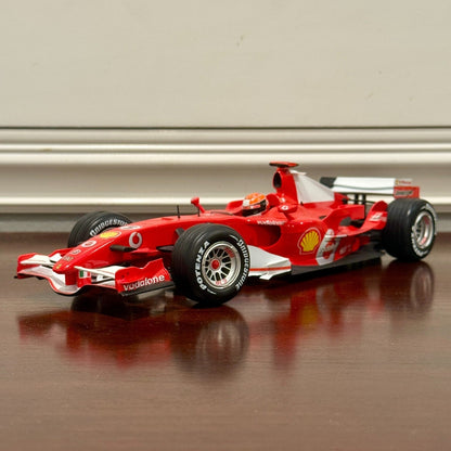 Hot Wheels Ferrari Formula One 'Michael Schumacher F248F1 World Champion' 1/18 Scale Diecast Model F1 Car - Product Image