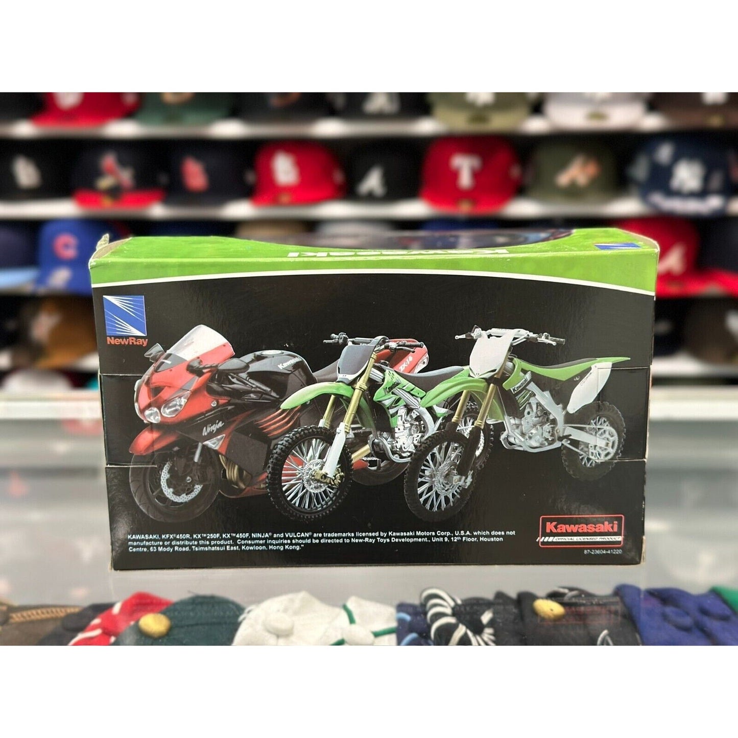 Kawasaki ZX-14 & Yamaha YZE-R1 Motorcycle Bike 1/12 Scale Diecast Model Bike | Bundle - Product Image