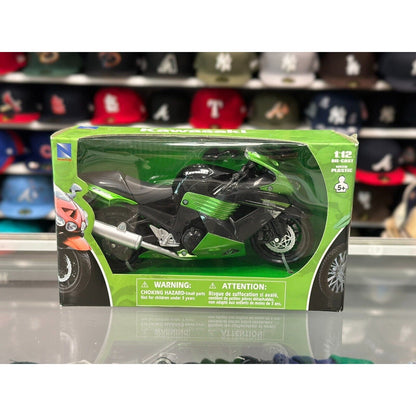 Kawasaki ZX-14 & Yamaha YZE-R1 Motorcycle Bike 1/12 Scale Diecast Model Bike | Bundle - Product Image