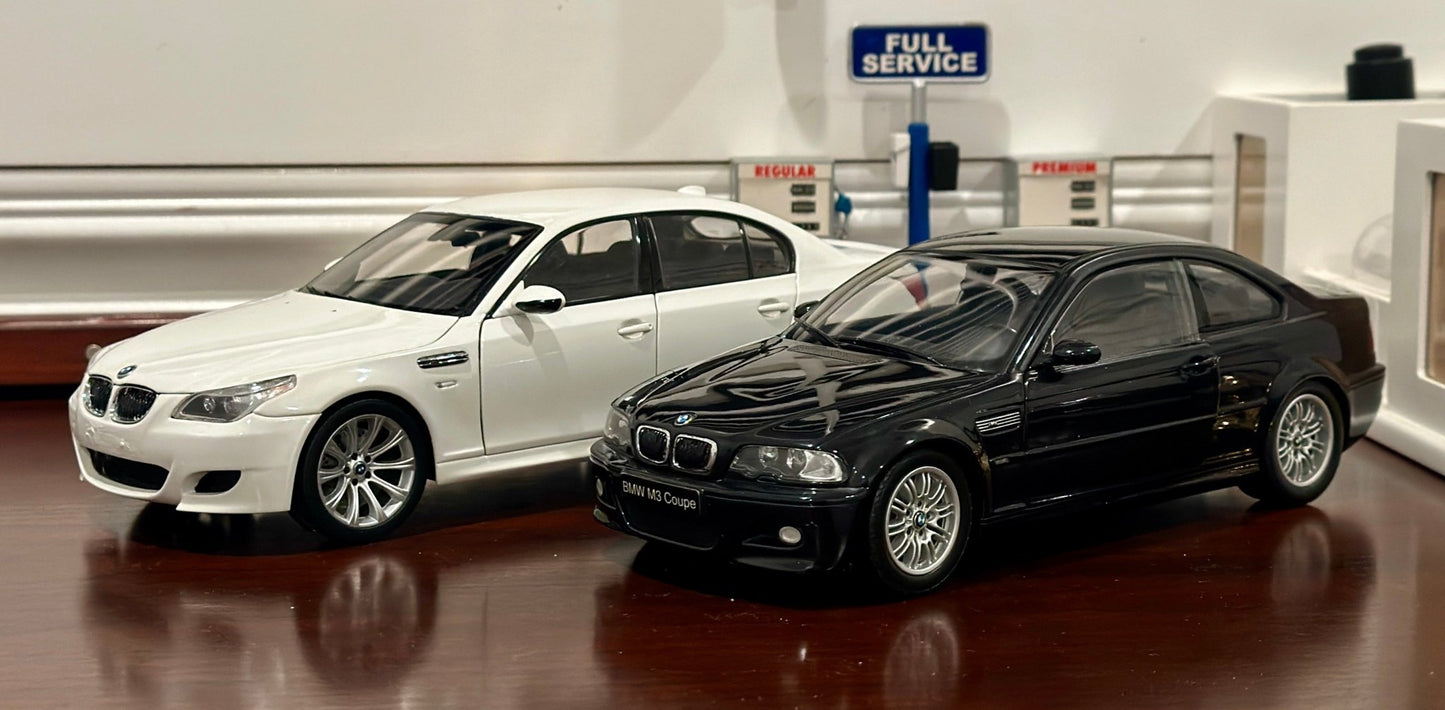 Kyosho BMW M Bundle: M3 & M5 1/18 Scale Diecast Model Car | Bundle - Product Image